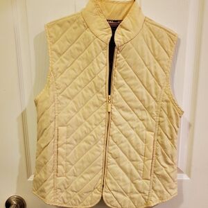 Women's Van Heusen Yellow Quilted Vest